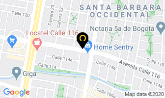 Mapa de Eventos Y Negocios Ltda. en Bogotá D.C