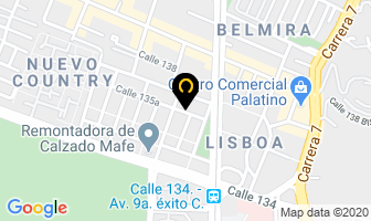 Mapa de Eventos Y Negocios Plus en Bogotá D.C