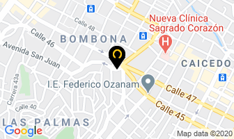 Mapa de Eventos Y Tortas en Medellín