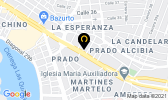 Mapa de Evm Sonido Profesional en Cartagena