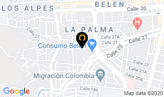 Mapa de E.v.o Construcciones S.a en Medellín