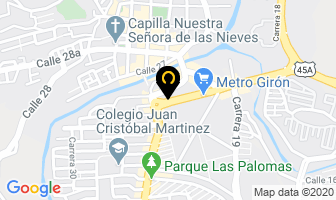 Mapa de Evoka en Girón