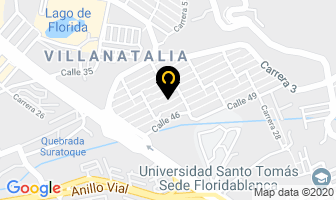 Mapa de Evolution Eventos Recreativos en Bucaramanga