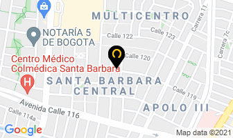 Mapa de Evolutions Spa S.a.s en Bogotá D.C