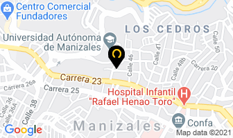 Mapa de Excalibur Games Ltda en Manizales