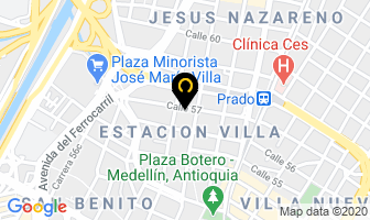 Mapa de Excedentes Cobrecol en Medellín
