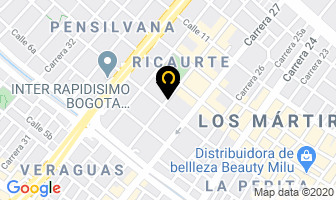 Mapa de Excedentes Industriales Ltda. en Bogotá D.C