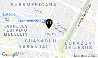 Mapa de Excedentes Piamonte en Medellín