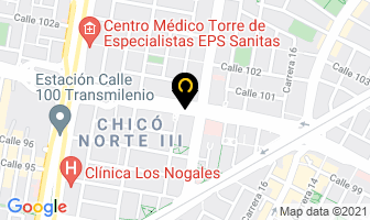 Mapa de Excelec Ltda. en Bogotá D.C