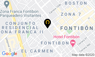 Mapa de Exclusivas Jomar en Bogotá D.C