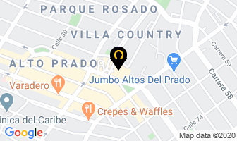 Mapa de Exclusive Joyería en Barranquilla