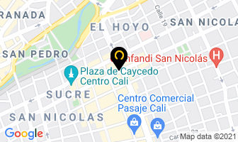 Mapa de Exclusividades Eliza en Cali