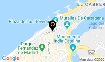 Mapa de Excursiones Arleida en Cartagena