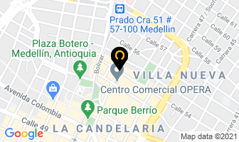 Mapa de Excursiones Los Reyes en Medellín
