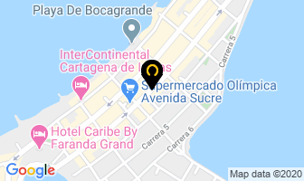 Mapa de Excursiones Manuel Teheran en Cartagena