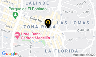 Mapa de Executive Renta Car S.a.s. en Medellín