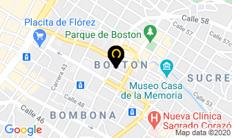 Mapa de Exfanfarria Teatro en Medellín