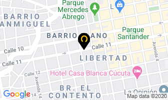 Mapa de Exhibidores Jaar en Cúcuta