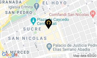 Mapa de Exhibidores Y Figuras en Cali