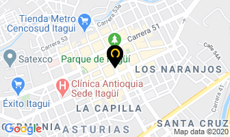 Mapa de Exitazo en Itaguí