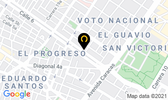 Mapa de Exitcar's Ltda en Bogotá D.C
