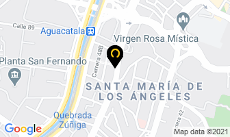 Mapa de Exitoaires Ltda. en Medellín