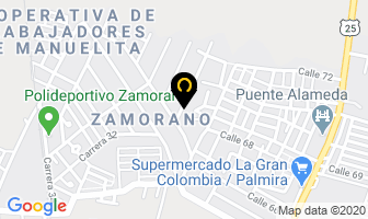Mapa de Exkape Tours en Palmira