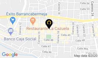 Mapa de Exlas Publicidad en Barrancabermeja