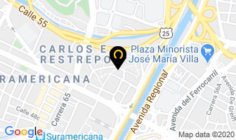 Mapa de Exlibris en Medellín