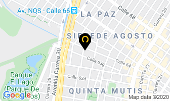 Mapa de Exostos A. Mateo´s en Bogotá D.C