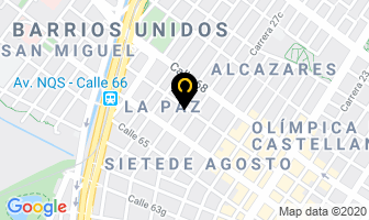 Mapa de Exostos El Primo 2 en Bogotá D.C