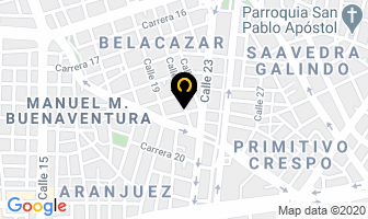 Mapa de Exotéricos Luzmar en Cali