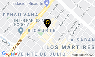Mapa de Expectacularesavisos en Bogotá D.C