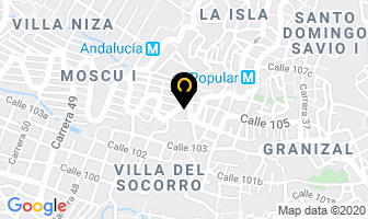 Mapa de Expendio De Carnes Mava en Medellín