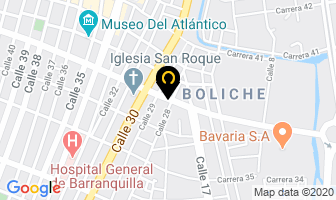 Mapa de Expendio La 38 A en Barranquilla
