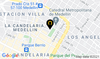 Mapa de Experimental Networks en Medellín