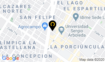 Mapa de Expertechs Colombia Sas en Bogotá D.C