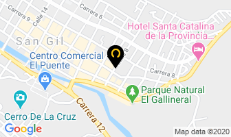 Mapa de Exploraciòn Colombia Guides en San Gil