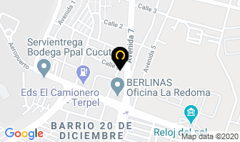Mapa de Expo-frenos en Cúcuta
