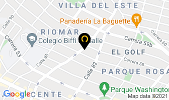 Mapa de Expoart en Barranquilla