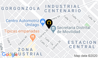 Mapa de Expocristales S.a. en Bogotá D.C