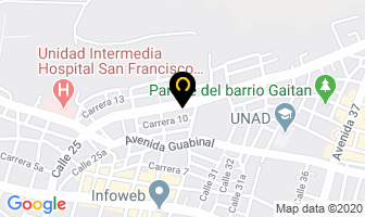 Mapa de Expodiseños Ltda. en Ibagué