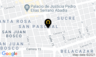 Mapa de Expogres en Cali