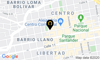 Mapa de Expomoda Casual en Cúcuta