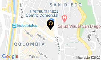 Mapa de Exponovedades Tv en Medellín