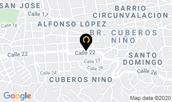 Mapa de Exporiente Representaciones en Cúcuta