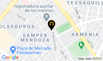 Mapa de Export Import Reyes Ltda. en Bogotá D.C