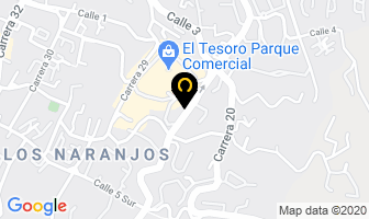 Mapa de Exportaciones Palermo Accesorios en Medellín
