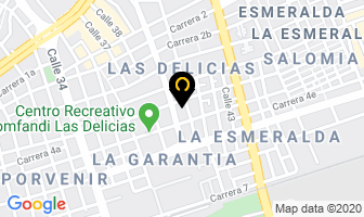 Mapa de Exportamérica De Colombia S.a. en Cali