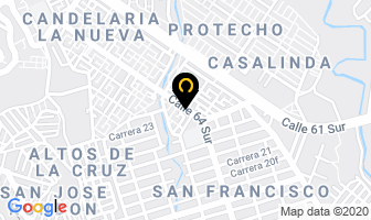 Mapa de Expresión Publicidad en Bogotá D.C
